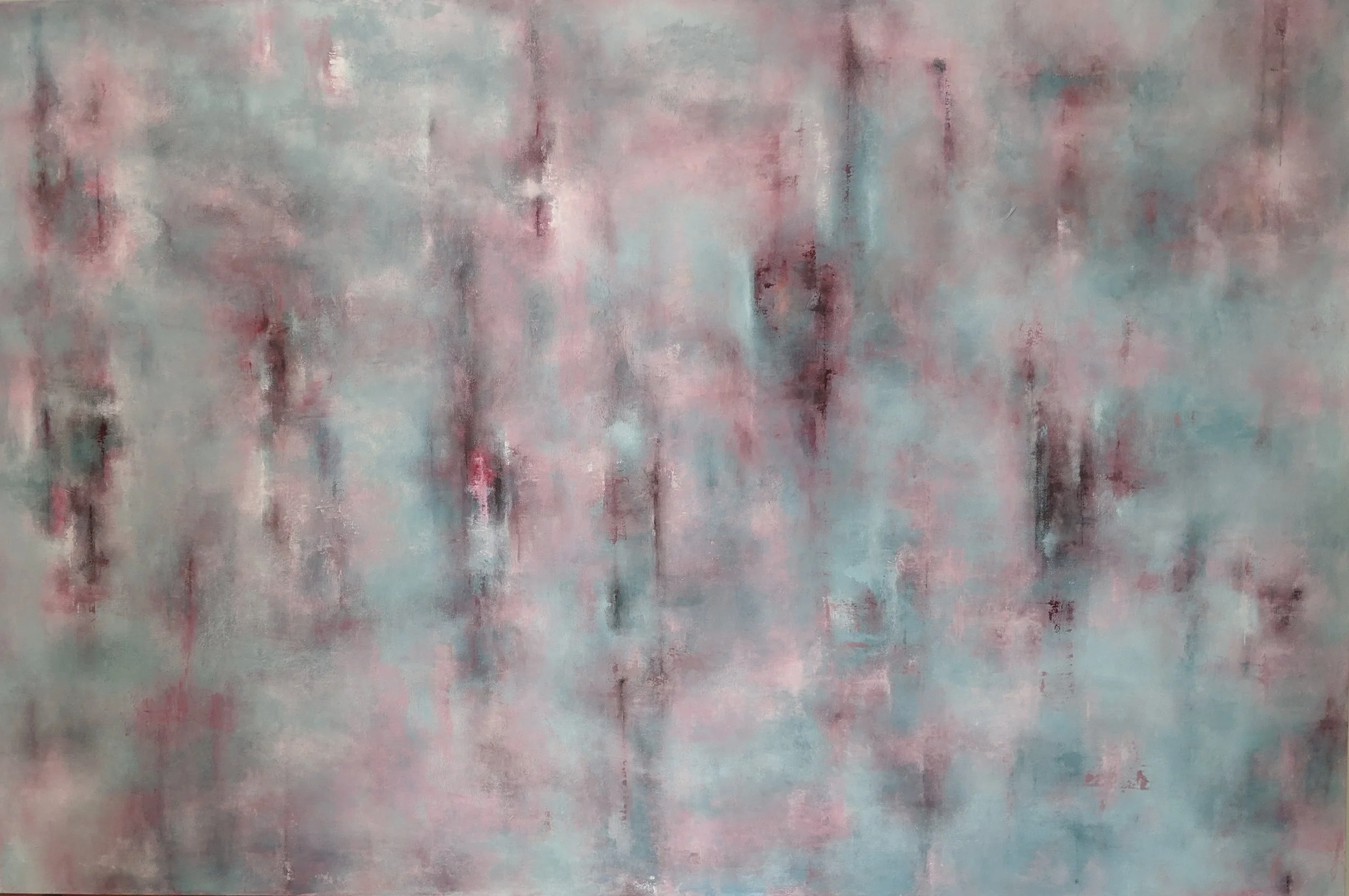  Post Paris , 2019, acrylic on canvas, 150 x 100 cm