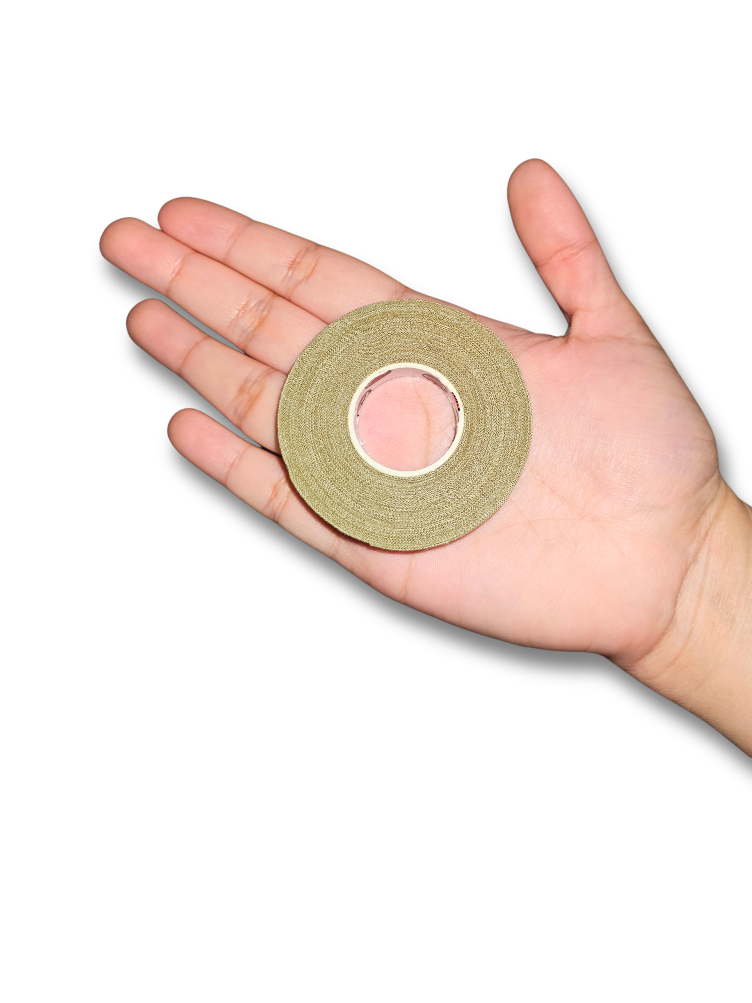 One roll of Shinobi Tech's Sports Finger Tape in hand.