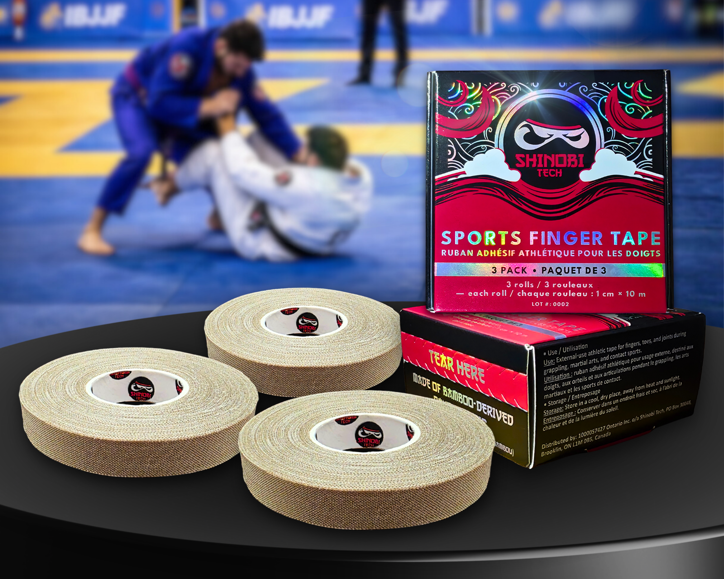 Bamboo Finger Tape (3-Pack)