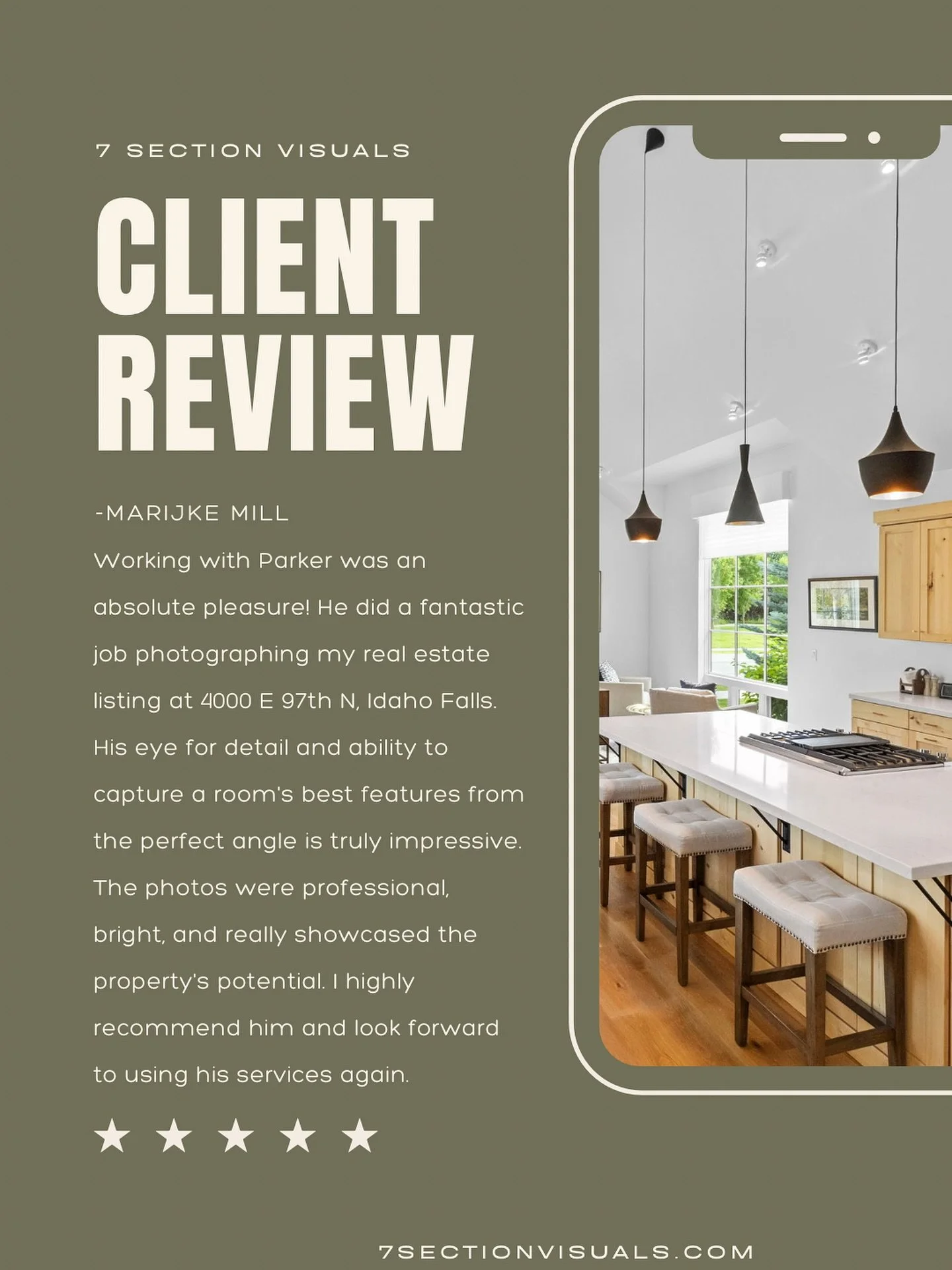 Thanks @idahomillrealestate for the review!!

Book a shoot today and get a free social media reel!

Or

DM to find out how we can elevate your real estate listings!📲

#idahorealestate #idahorealtor #idahofallsphotographer #idahofallsrealestate #rexb