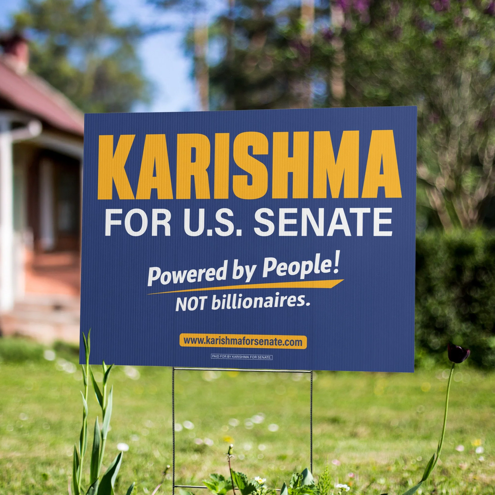 Yard sign