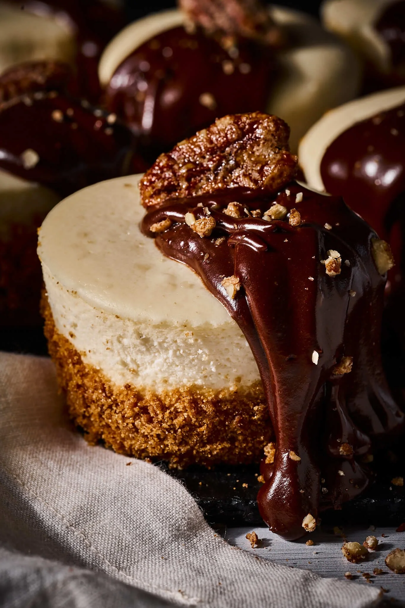 decadent dessert served for dinner for two date night experience by austin private chef