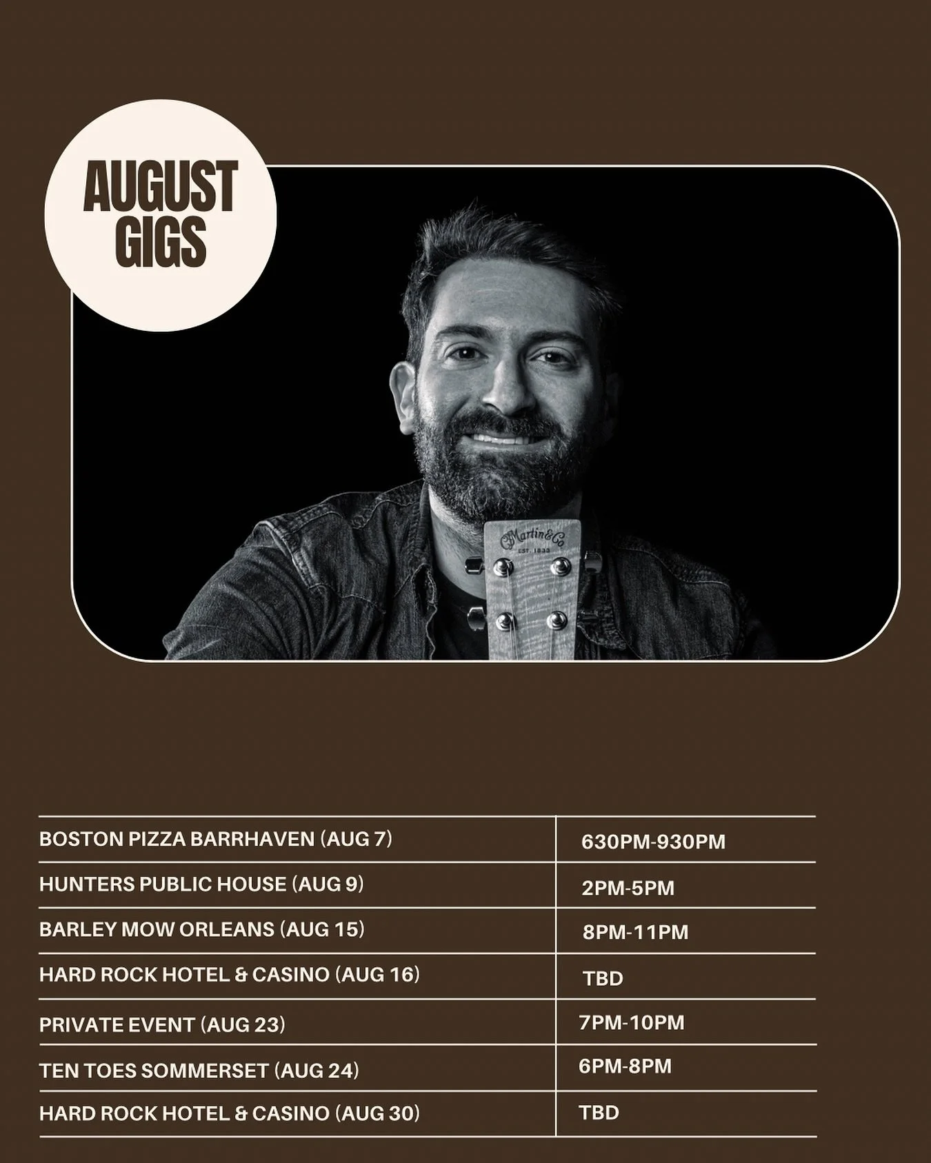 UPDATE: AUGUST 26 FEATURE @liveonelgin