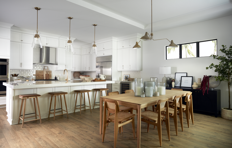 Kitchen from the Palm Beach Mid-Century project in Palm Beach, Florida