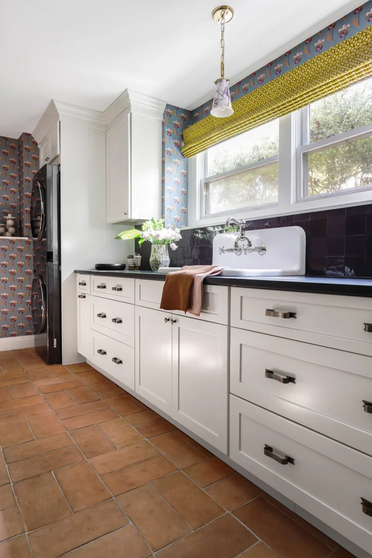 Laundry room or mudroom from the Chappaqua Eclectic project in Chappaqua, New York