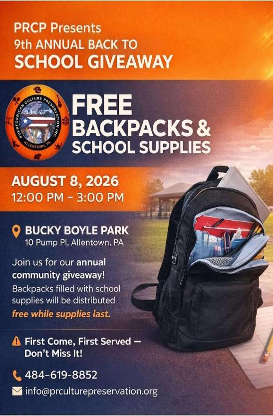 BACKPACK GIVEAWAY