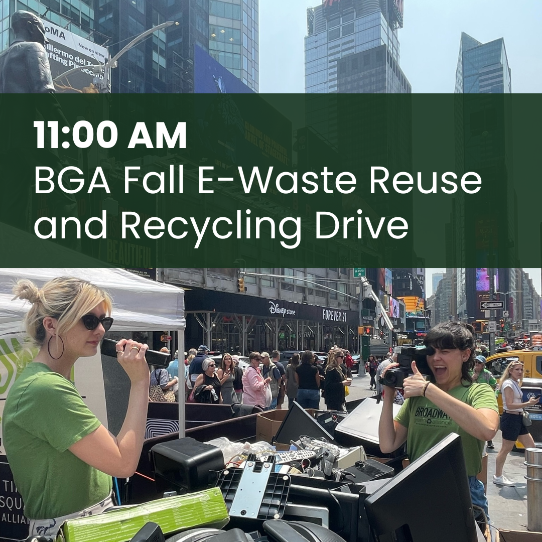 BGA Fall E-Waste Reuse and Recycling Drive