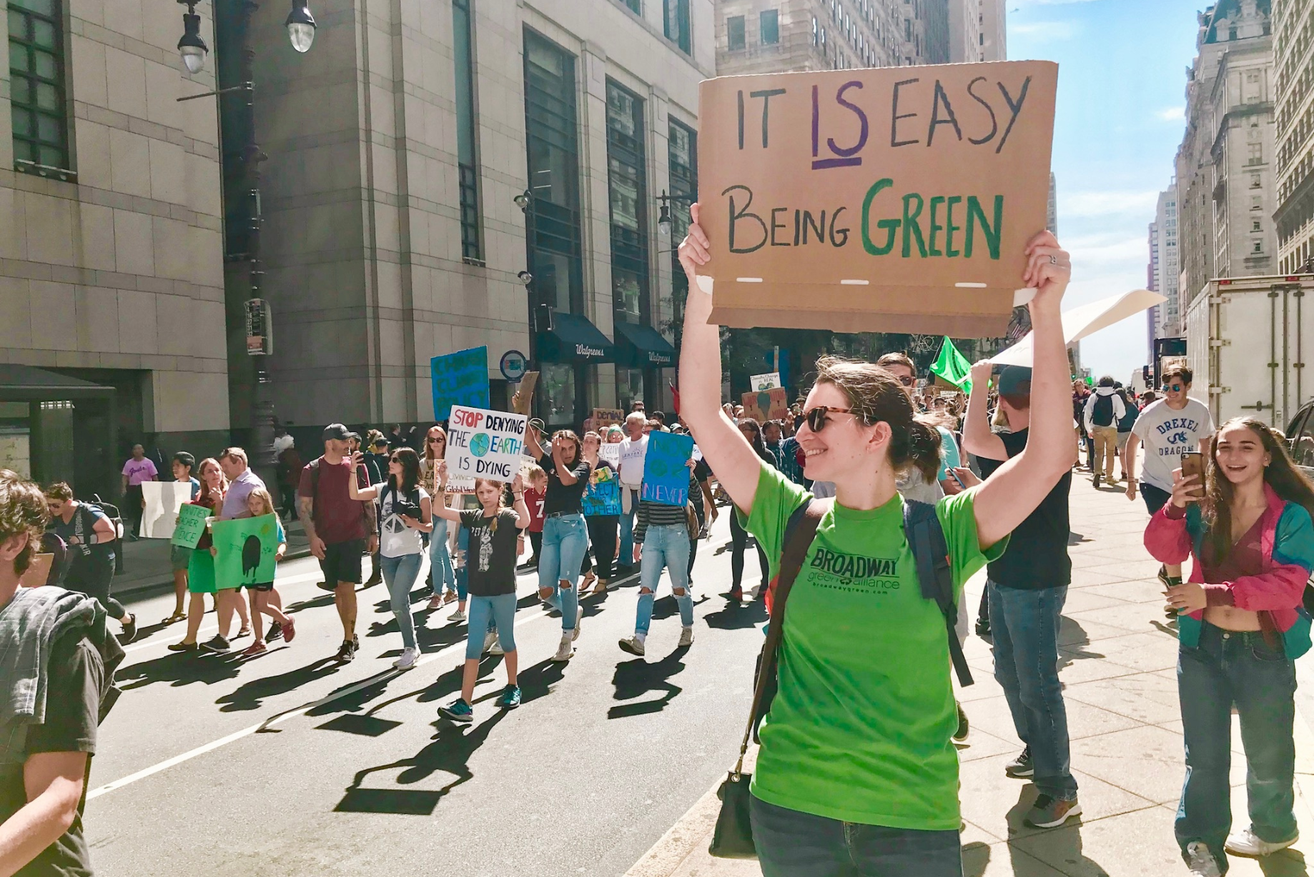 NYC Global Climate Strike with Future for Fridays