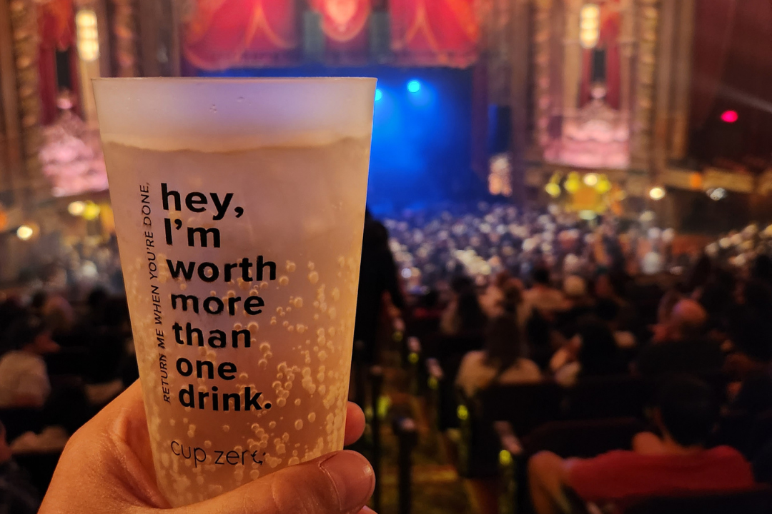 Cup Half Full: Reducing Single-Use Plastic at Kings Theatre with Cup Zero