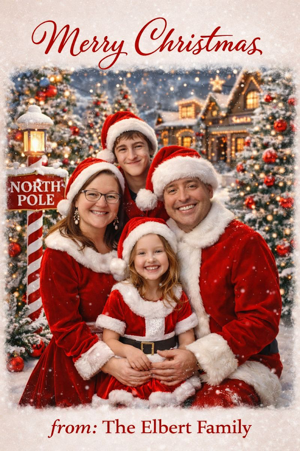 Merry Christmas from our family to yours 💛