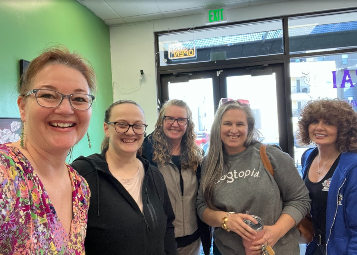 What a Fun Sunshine Social Ladies Lunch with Table Talk Dice!