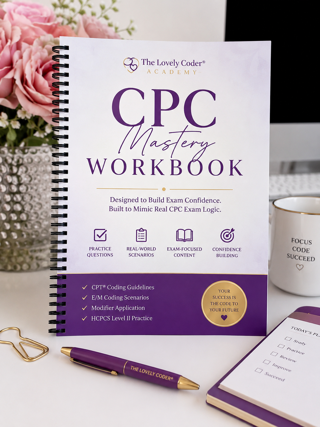 The Lovely Coder® CPC Mastery Workbook | Premium Digital Edition