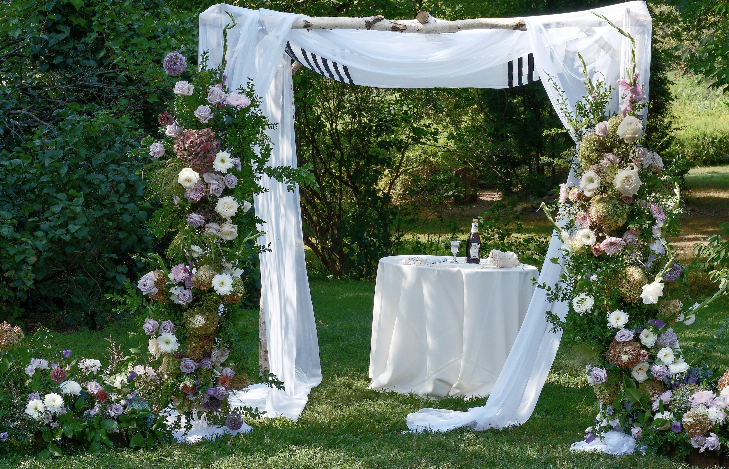 Monmouth County Chuppah Wedding The Oceanport Florist