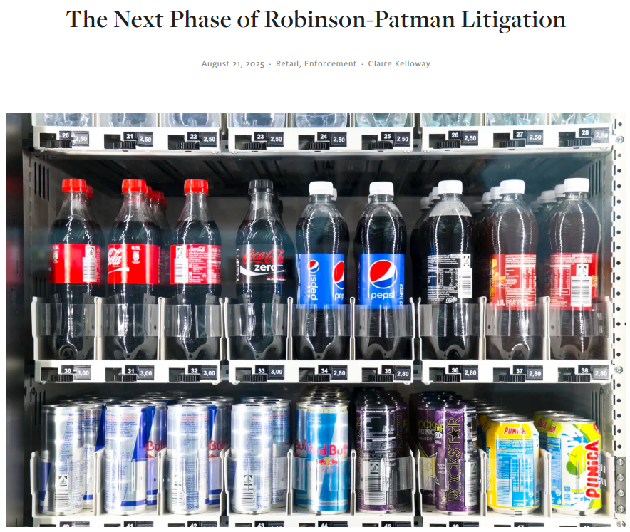 Food & Power Quotes Simonsen Sussman Partner Nicolas Stebinger on the Future of the Robinson-Patman Act