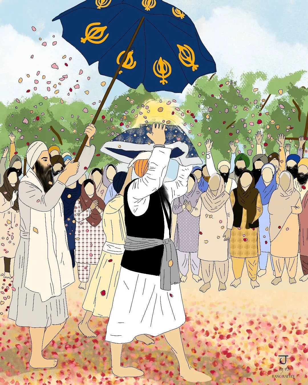 ਕੀ ਹੋਇਆ ਜੇ ਮੈਂ ਇਕ ਕੰਡਾ ਹਾਂ 
ਪਰ ਹਾਂ ਤਾ ਫੁੱਲ ਦਾ ਹਿੱਸਾ 
ਮਹਿਕ ਫੁੱਲਾਂ ਦੀ ਮੇਰੇ ਲਾਗੋਂ ਆਵੇ 
ਪਰ ਸਭ ਨੂੰ ਮੇਰਾ ਤਿੱਖਾ ਮੁੱਖ ਦਿਸਦਾ ।

ਕੀ ਹੋਇਆ ਜੇ ਮੇਰਾ ਮੁੱਖ ਤਿੱਖਾ 
ਮੇਰੇ ਅੰਦਰ ਵੀ  ਹੈ ਪਿਆਰ 
ਕਰਾਂ ਰਾਖੀ ਇੰਨ੍ਹਾਂ ਫੁੱਲਾਂ ਦੀ 
ਨਾ ਹੋਣ ਦਵਾਂ ਇੰਨ੍ਹਾਂ ਦਾ ਤਿਰਸਕਾਰ ।

ਬੇਸ਼ੱਕ ਫੁੱਲਾਂ ਵਾਂਗ