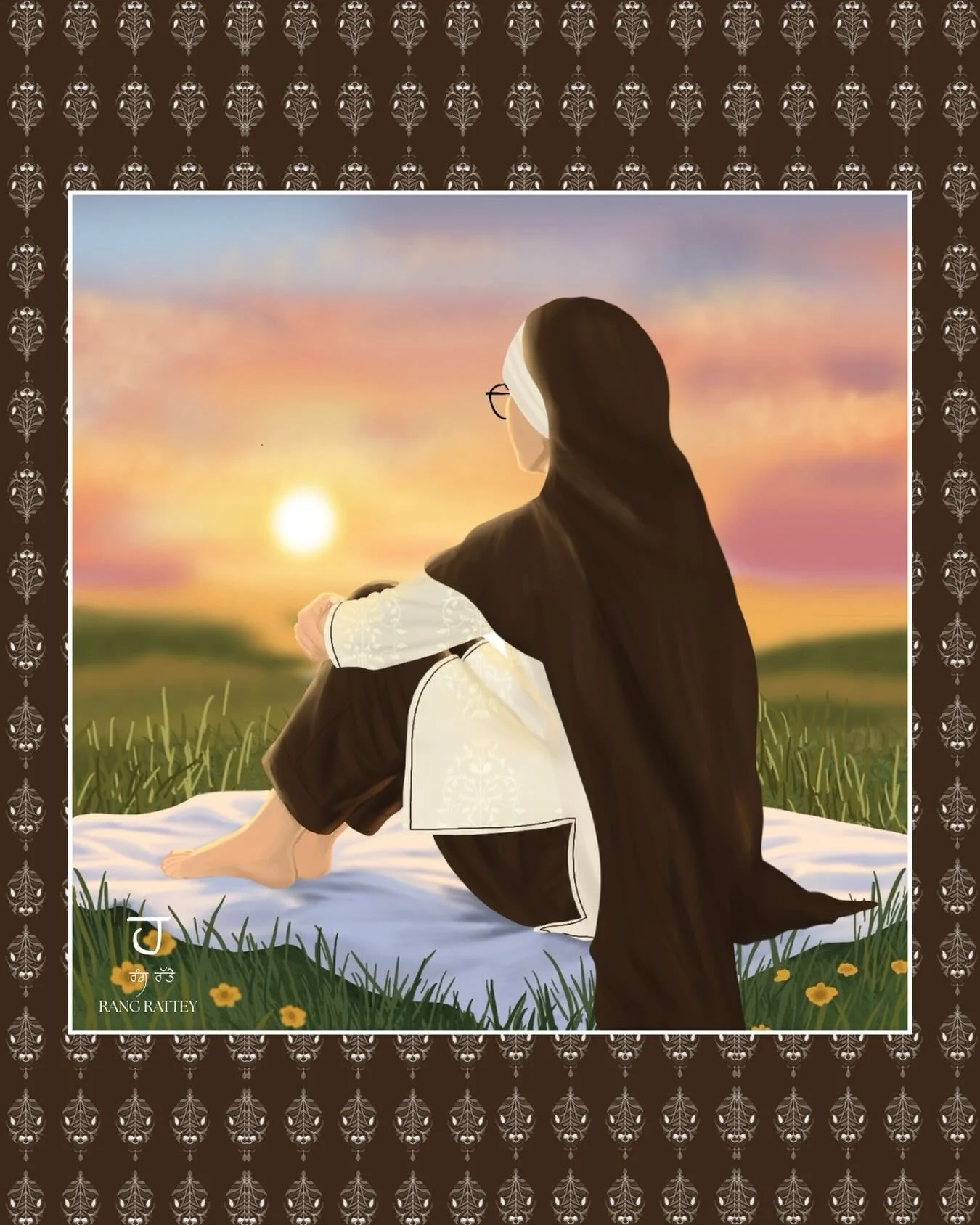 ਰਵਿ ਸਸਿ ਦੇਖਉ ਦੀਪਕ ਉਜਿਆਲਾ ॥ 🤎🤍