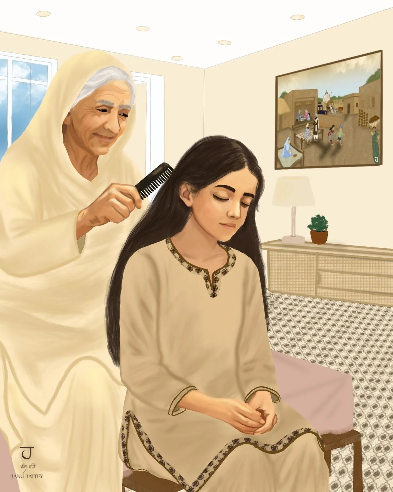 ਨਾਨੀ ਦੇ ਹੱਥਾਂ ਵਿੱਚ ਹਮੇਸ਼ਾ ਪਿਆਰ ਹੁੰਦਾ ਹੈ, ਉਸਦੇ ਕੋਲ ਬੈਠ ਕੇ ਦਿਲ ਹੌਲੀ ਹੋ ਜਾਂਦਾ ਹੈ, ਸਮਾਂ ਰੁਕ ਜਾਂਦਾ ਹੈ ਅਤੇ ਬਚਪਨ ਦੀ ਹਰ ਮਿੱਠੀ ਯਾਦ ਵਾਪਸ ਆ ਜਾਂਦੀ ਹੈ। 🤍

#NaniLove #GrandmotherLove #ChildhoodMemories #FamilyLove #TenderMoments #CozyVibes #Heartwarming #SweetMom