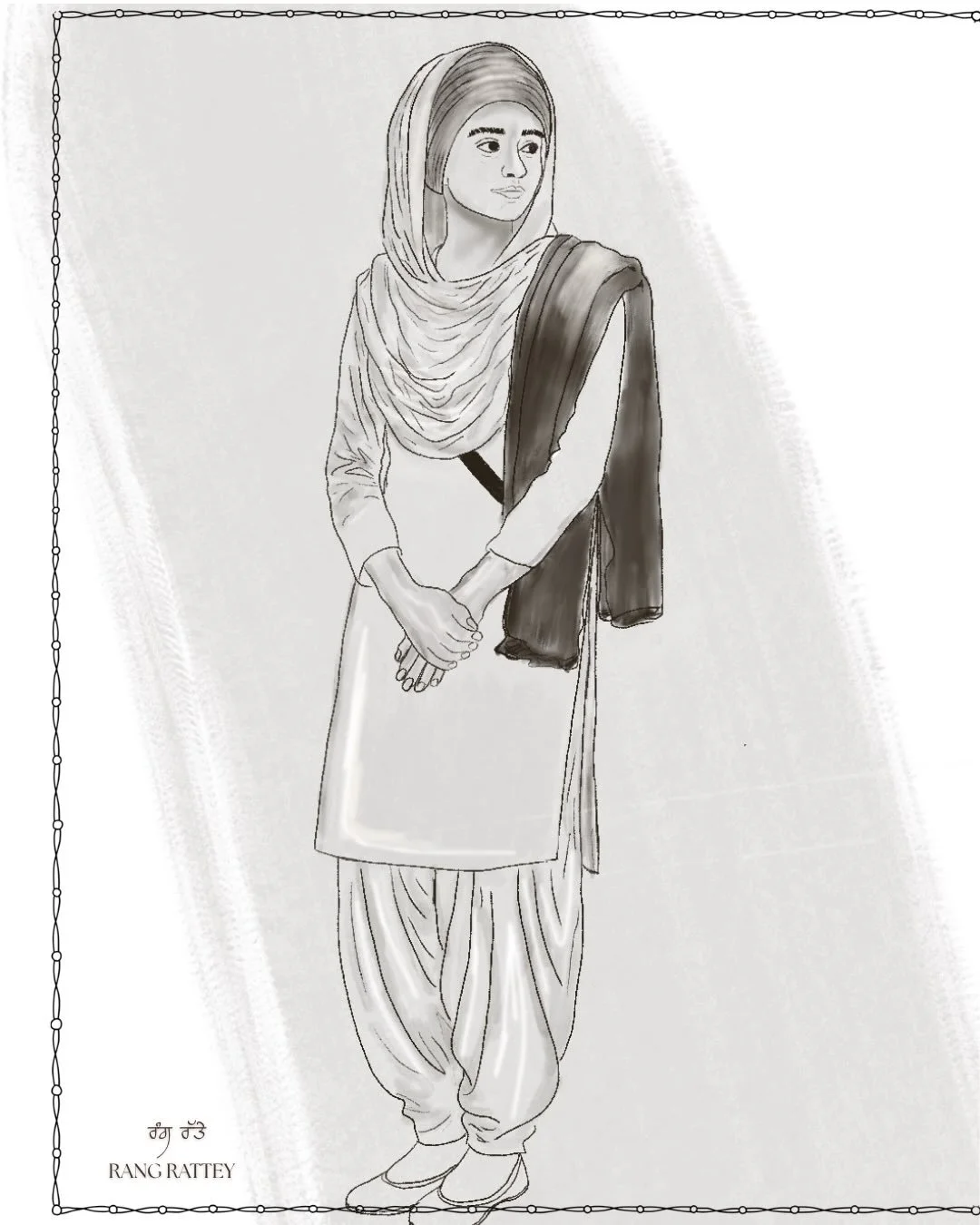 two souls 

#sikhcouple #sikhwedding #sikhart #sikhi #customart customillustration weddingart punjabiculture punjabiart digitalartwork artistsoninstagram customdrawing loveinart weddinginspo sikhartist illustrationart coupleportrait traditionalart ar