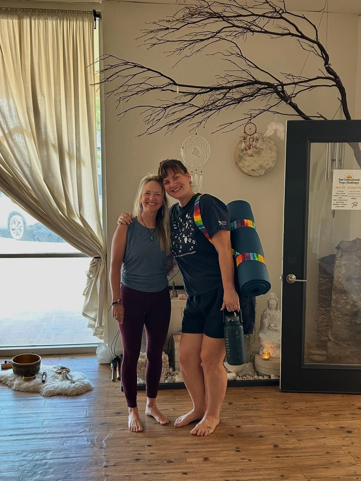 Yoga Challengers 🙌🏻🙌🏻 whoop whoop. Challenge ends  Aug 22nd. I asked a challenger how she felt completing it. Her answer, Strong and Powerful. 💥 there it is!! 

#yoga #summerchallenge