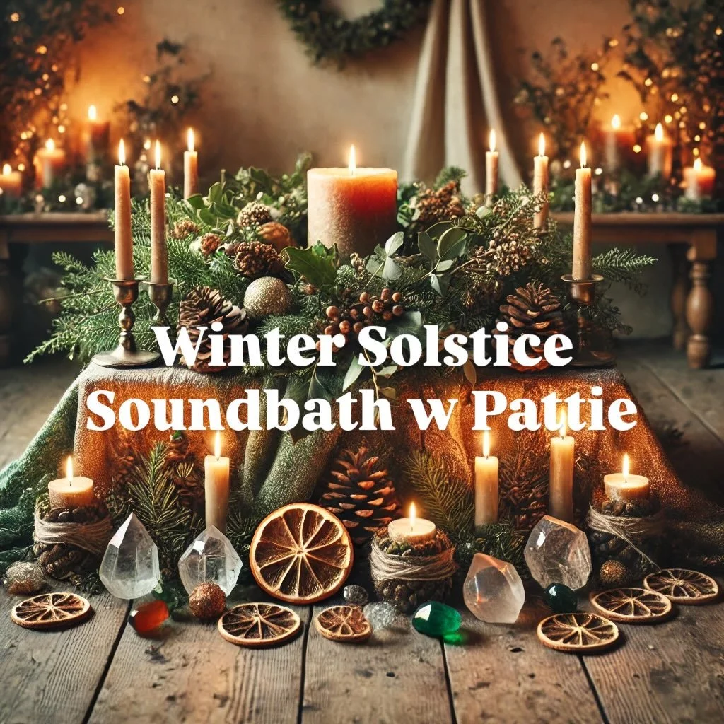 ✨Winter Solstice Soundbath w Pattie ✨

Join Pattie for an evening of restful sound, deep relaxation and spirited connection. 

12/21
4-5p
Arden Shala 

❄️✨🪽🌓🌟

#sounbath #yoga #solstice #heal
