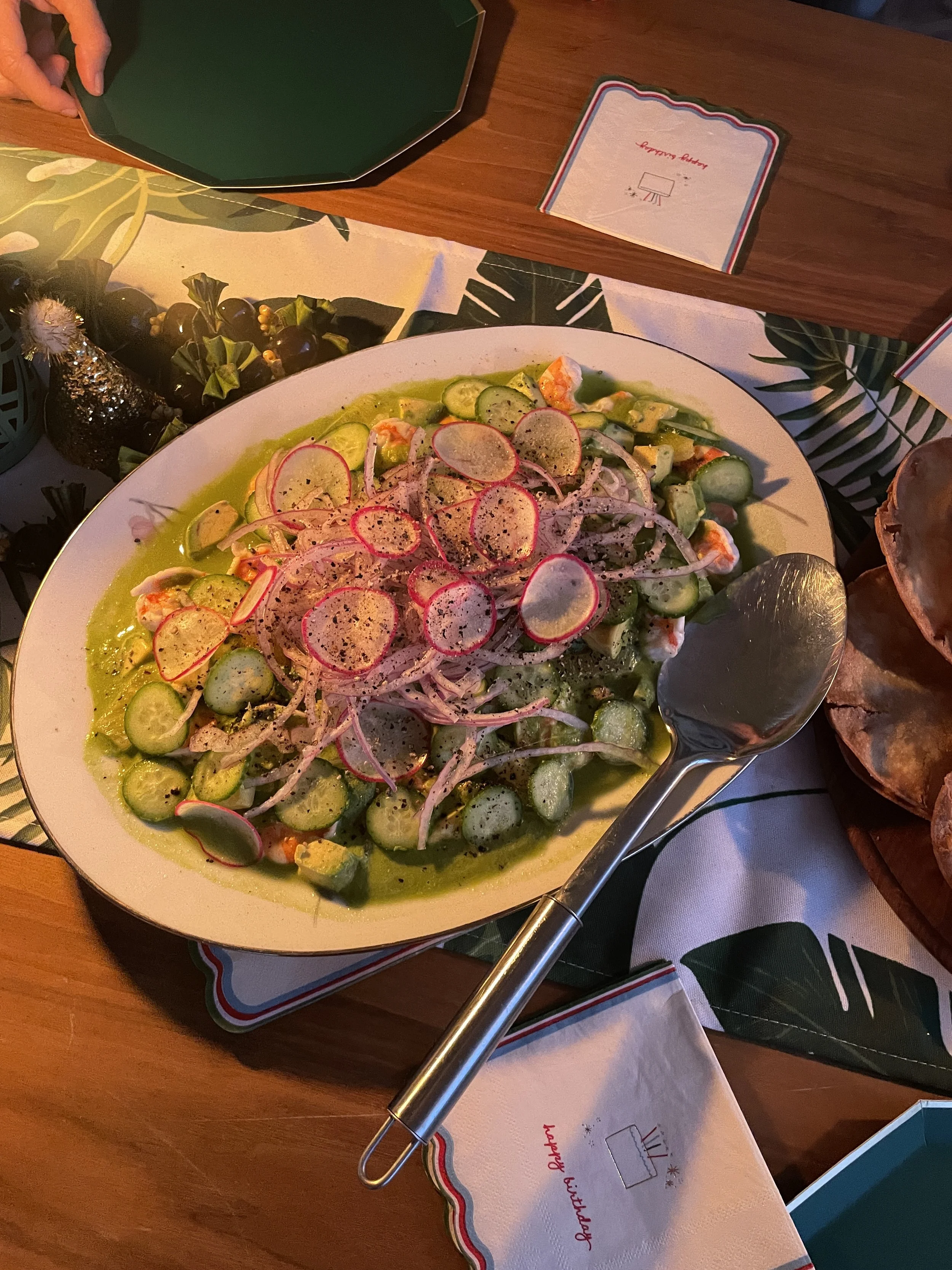 Pineapple, Mint Aguachile