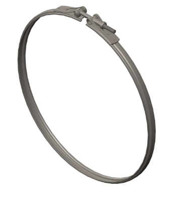 HD-C-C1864 EPA07 Cummins ISX/QSX  15 Liter 14.38 inch  V-band clamp