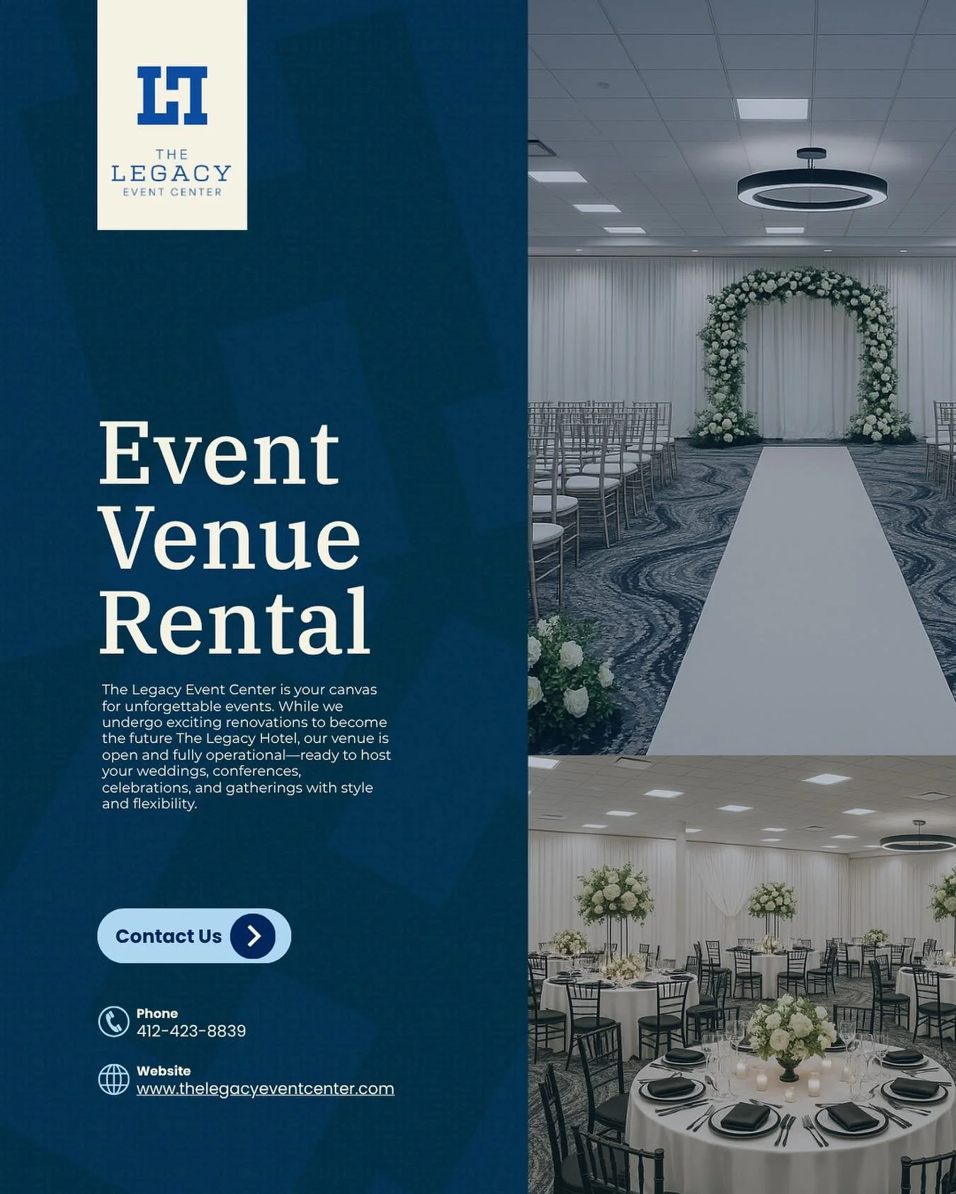 Be a part of the transformation. Host your next event in a space where excellence meets timeless sophistication and history meets new beginnings. 

Open for bookings! Find out more about us in the link in our bio!

#Venue #Events #Pittsburgh #412 #We