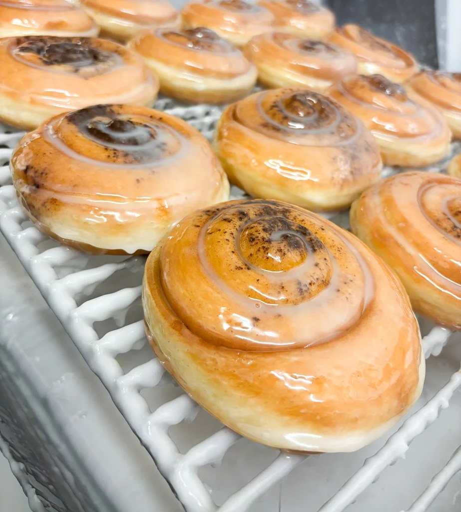 The Donut Palace Cinnamon Roll Hondo,Texas