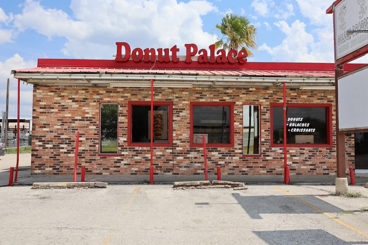 The Donut Palace Storefront Hondo,Texas