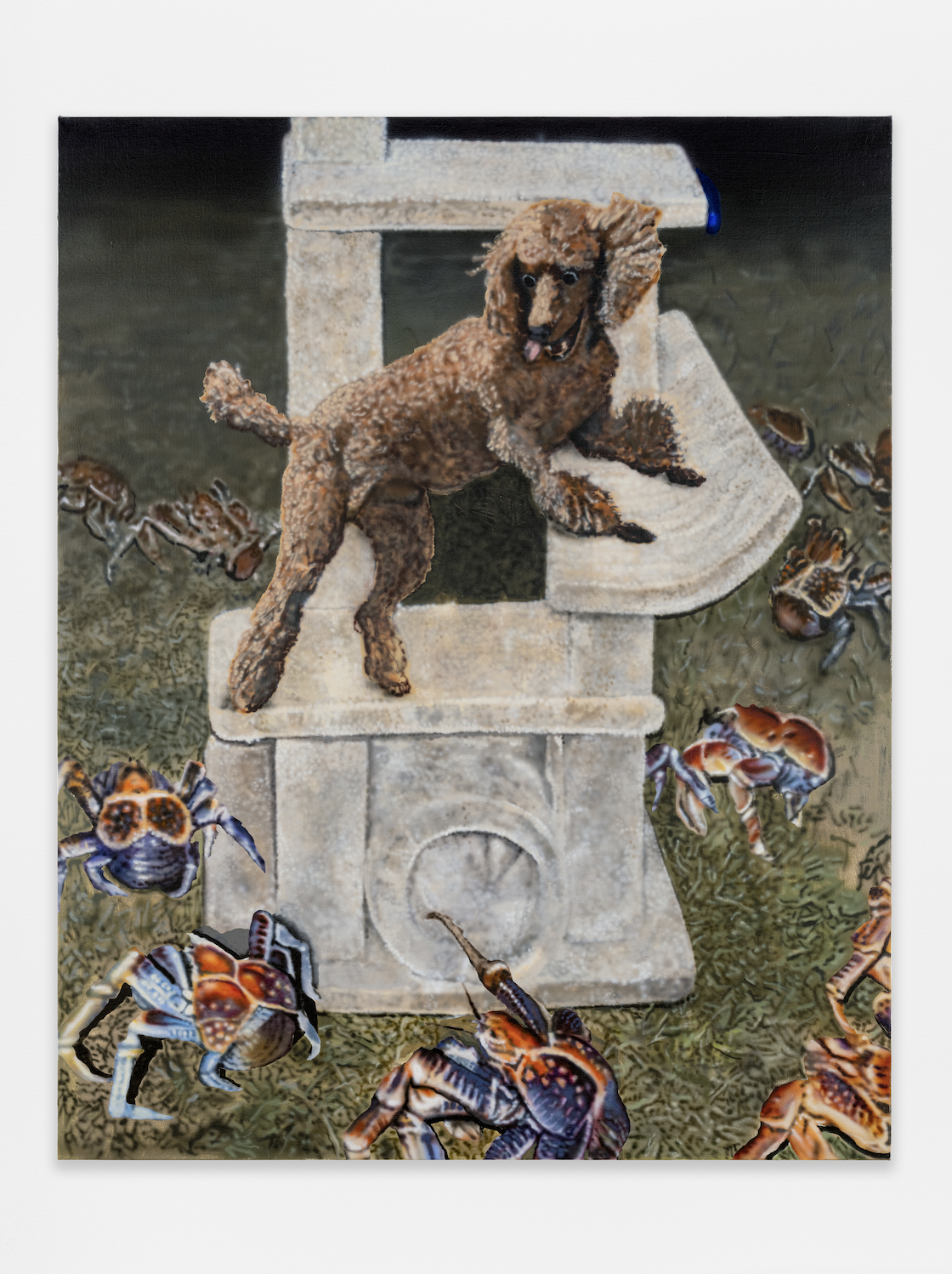 Invasion, 2024, Acrylic on canvas, 60 x 48 in / 152,4 x 121,9 cm