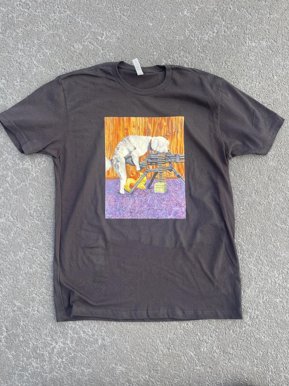 T-shirt (Dog Humping Machine Gun)