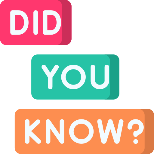graphic that says "Did You Know"" in colorful blocks