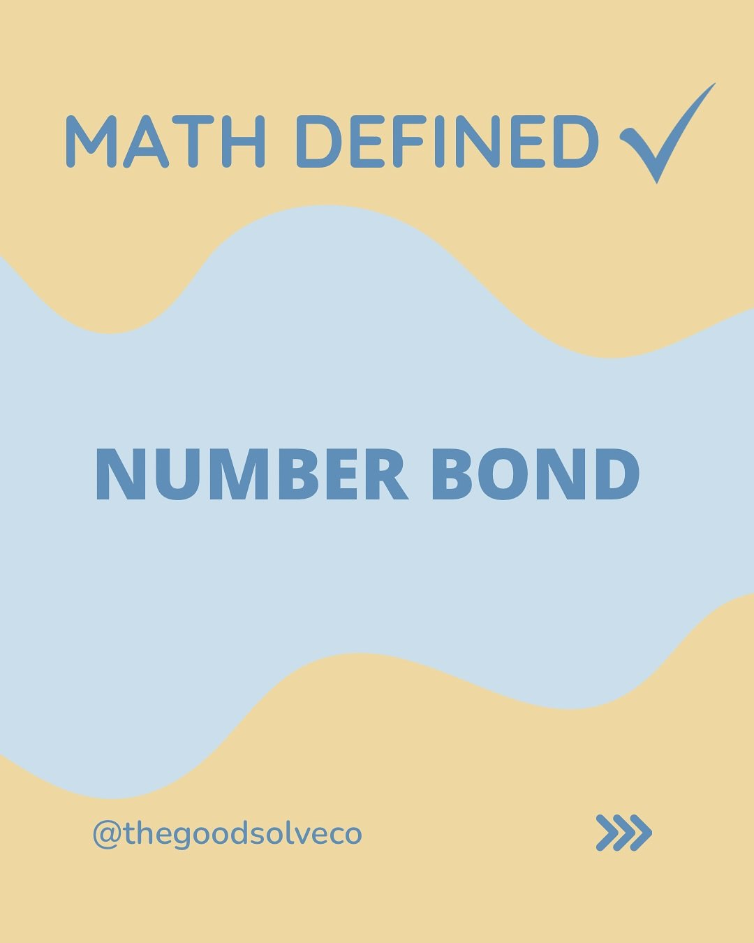 ✨ Math, Defined: Number Bond ✨
A number bond shows how numbers come together and break apart &mdash; it&rsquo;s the building block of addition and subtraction. 🔢🤝

Think of it as a simple visual that helps kids see part&ndash;whole relationships:
i