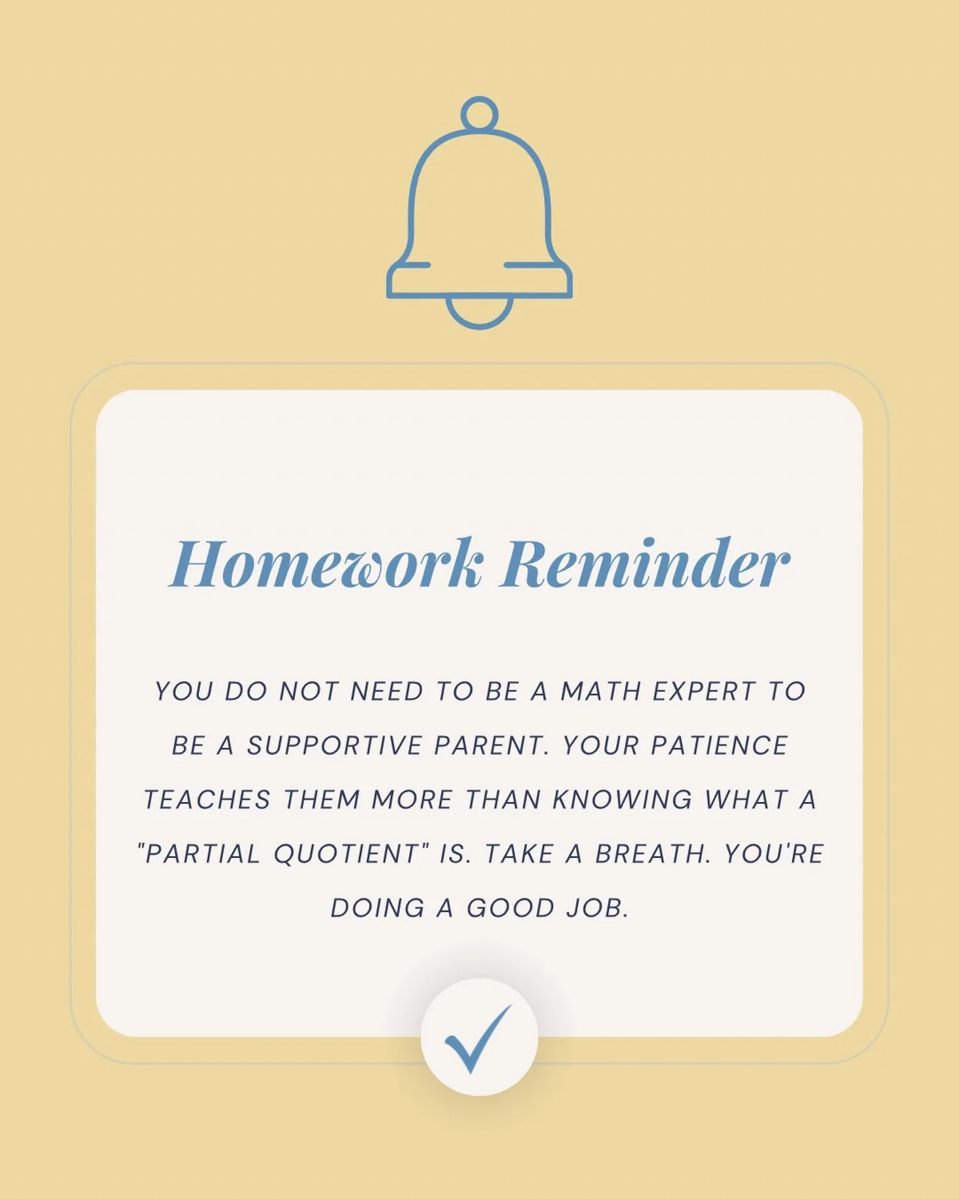 It&rsquo;s 6:30 PM. The workbook is open. The tension is rising.

If you are staring at your child&rsquo;s math homework feeling a rising panic because you don&rsquo;t recognize the strategy they are supposed to use, read the image above again.

You 