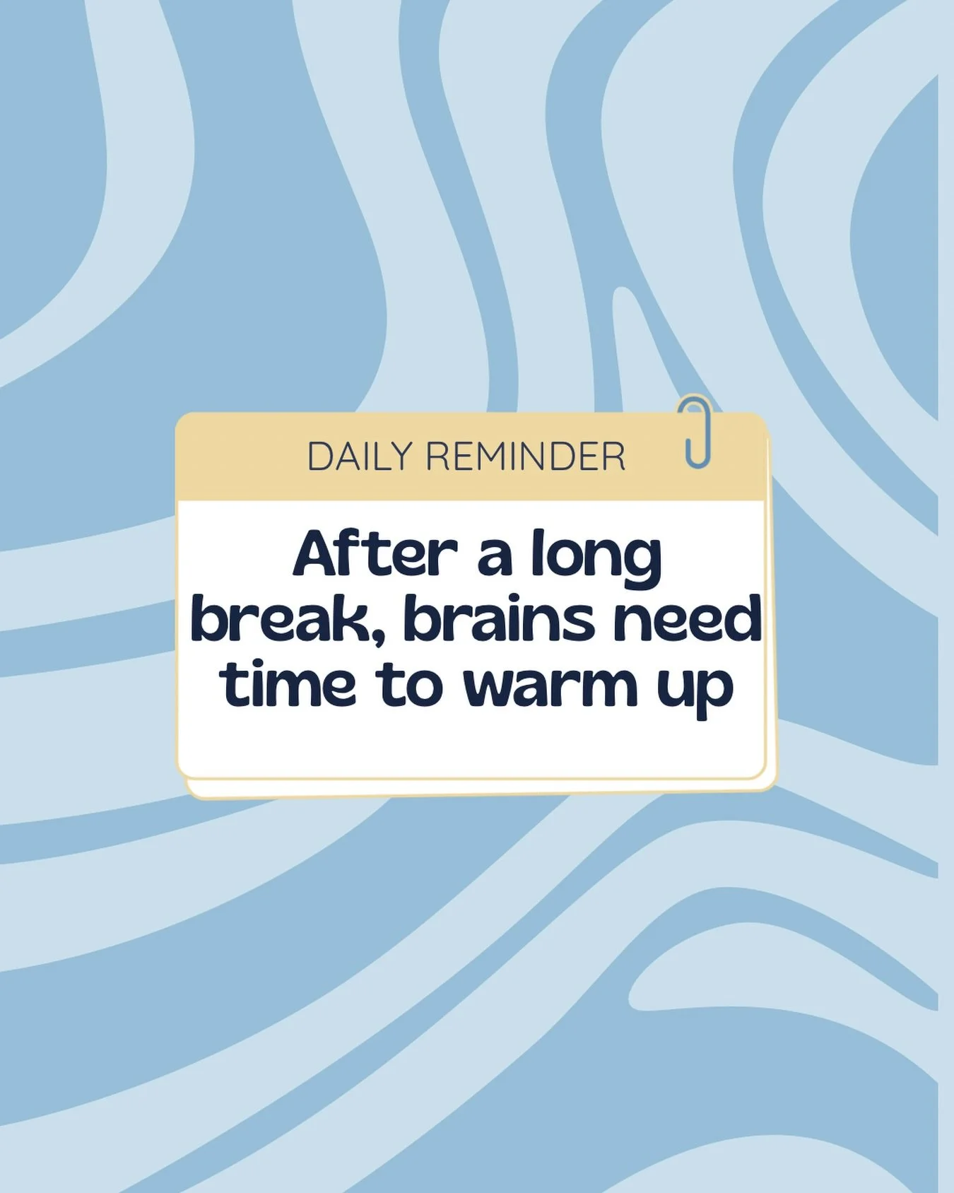 Back to routines after a long break can feel&hellip; clunky.

Kids forget steps.
Parents worry they&rsquo;re &ldquo;behind.&rdquo;
Teachers spend the first week reteaching things that used to stick.

This is normal.
Learning isn&rsquo;t erased by res