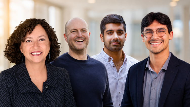 Four AIxImpact community leaders and speakers.