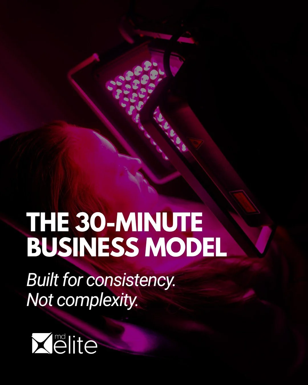 A 30-minute treatment doesn&rsquo;t sound like much.

Until it&rsquo;s repeatable.

InfinityPro creates a simple model: quick sessions, easy to delegate to staff and consistent patient return.

That&rsquo;s where it scales.