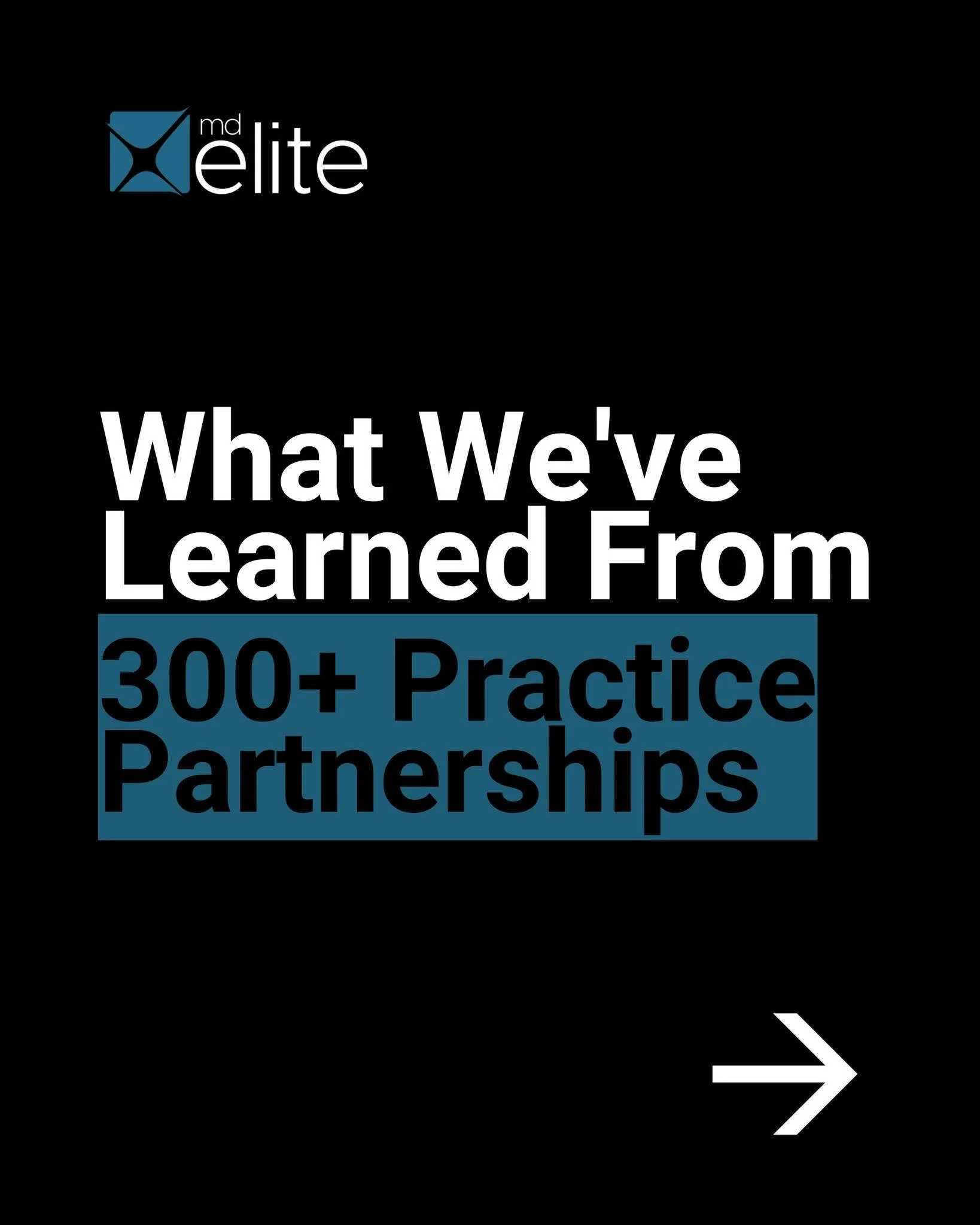 After partnering with more than 300 practices across the country, we've noticed that the conversation rarely stays focused on technology for long.

It usually shifts to topics like:

🔵 Improving patient outcomes
🔵 Enhancing the patient experience
?