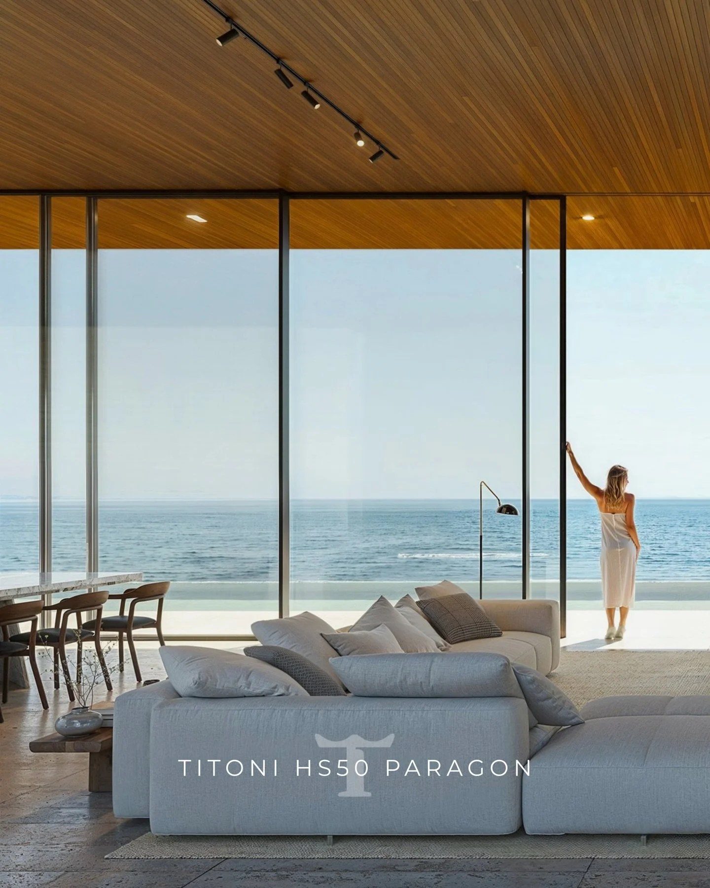 Combining ultrathin sightlines and flush sills with full Miami-Dade certification, bringing world-class minimal architecture to the most demanding environments.

As the only system with a fully integrated hidden sill, side jamb, and top track approve