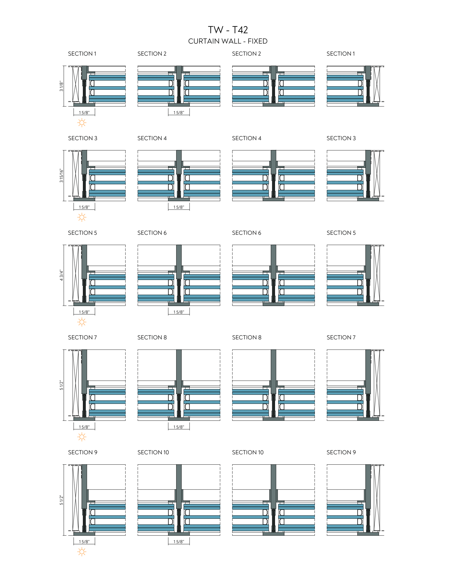 T42 Steel — Titoni Window Systems