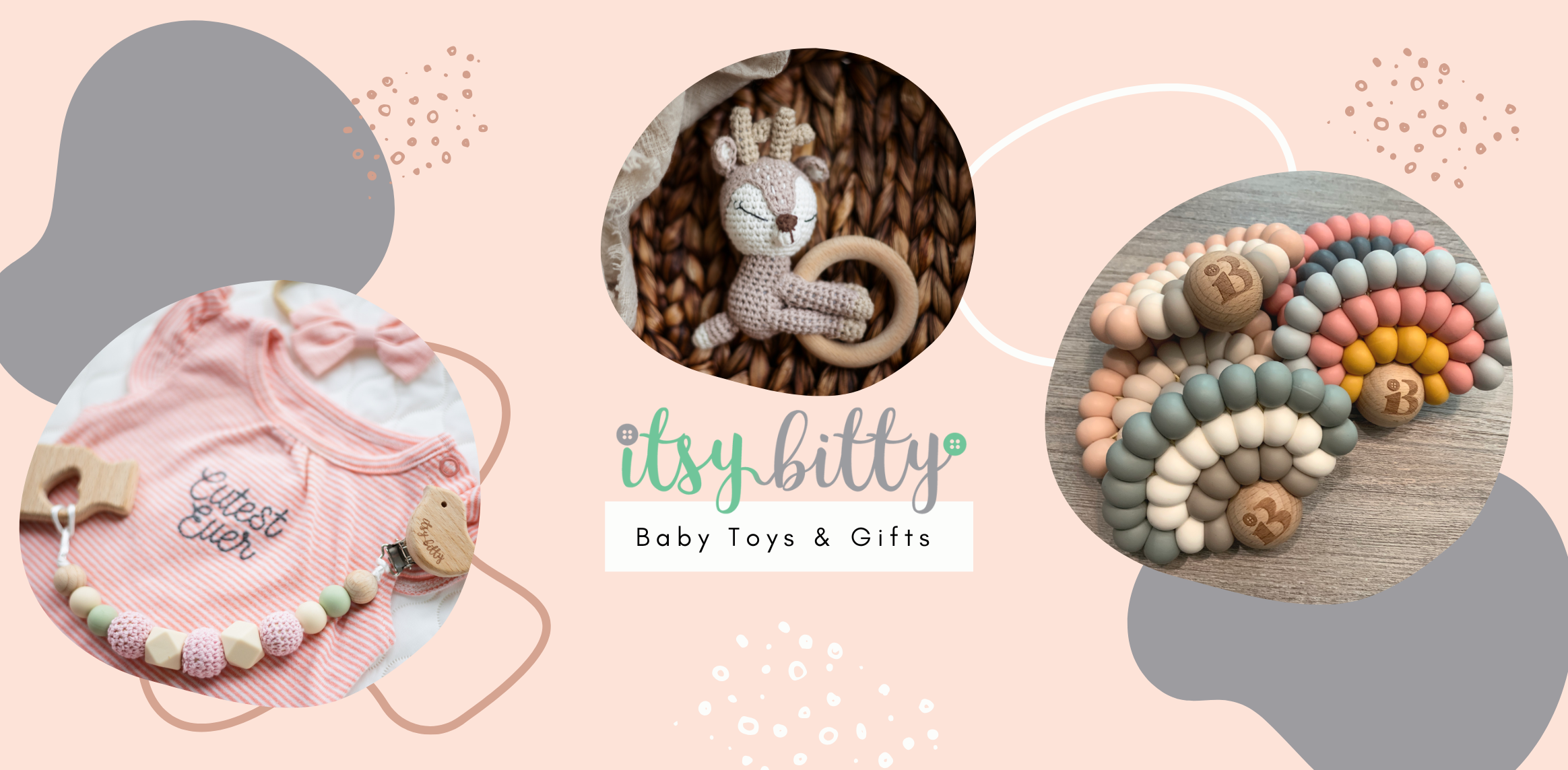 Itsy Bitty baby toys and gifts teethers and rattles