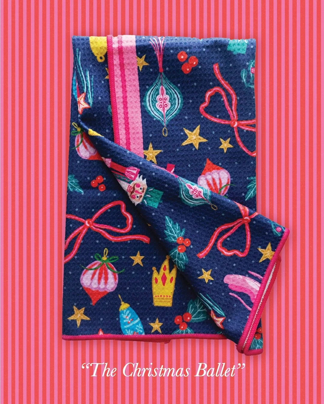 The Christmas Collection is finally LIVE! 🎄✨

Filled with nutcracker magic and sugar plum dreams, this launch includes two brand new waffle dish towels and three Swedish dish towels &mdash; the perfect festive touch for your home (or to gift someone