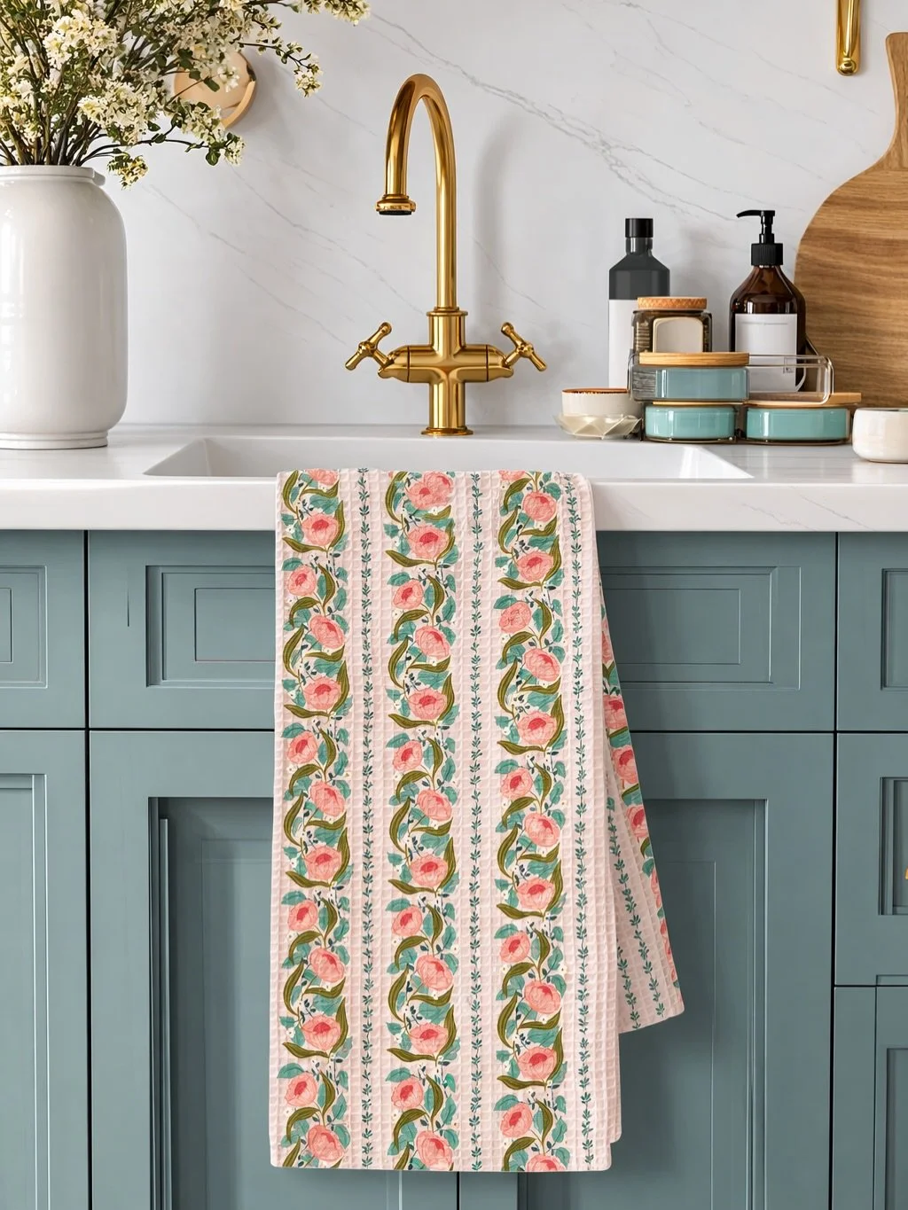 My Spring collection is here!!! 🌸🌷
Bright florals, fresh colors, and hand-illustrated patterns designed to bring a little joy into your everyday spaces.

Which pattern is your favorite? Stripes or all over floral?