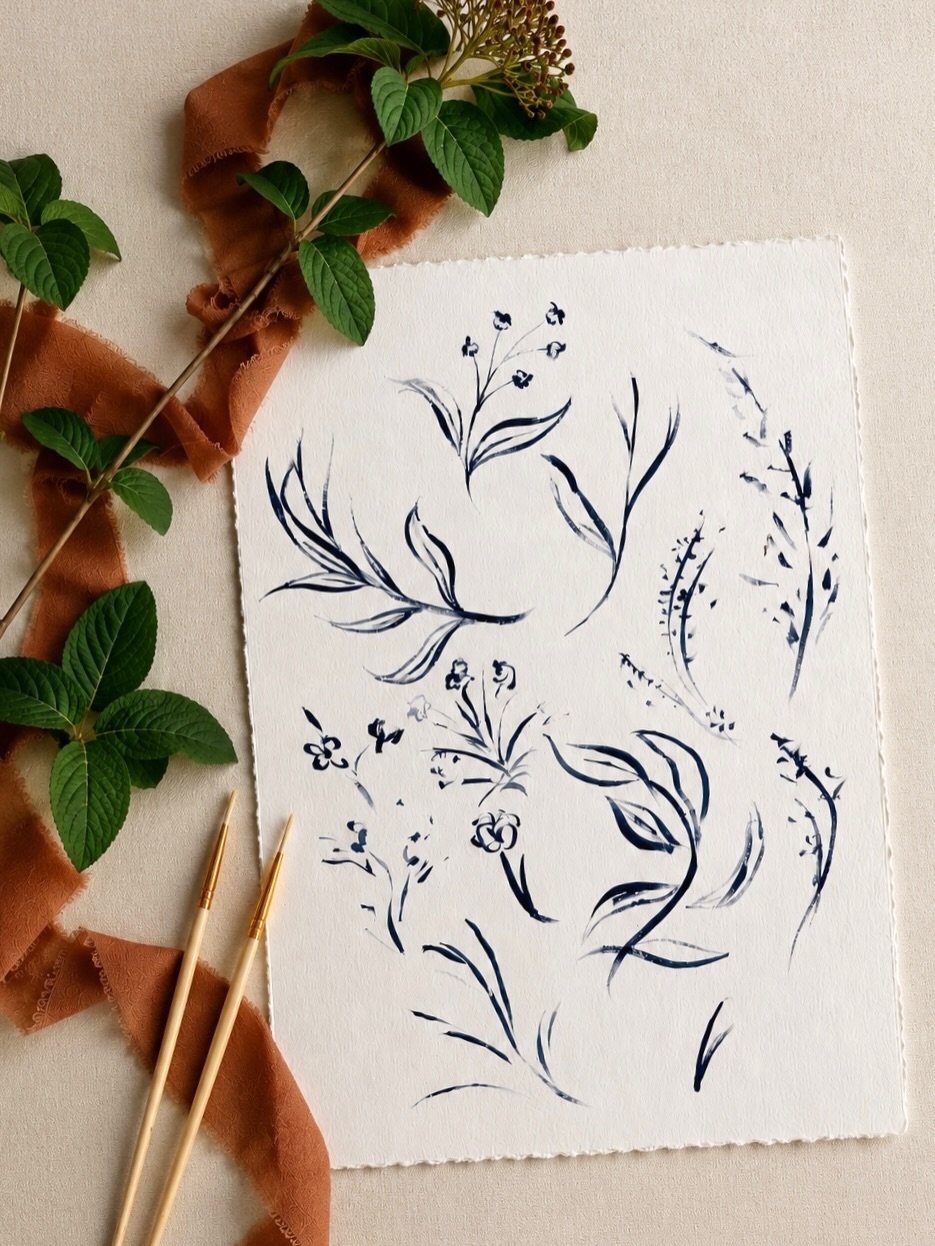 From painting&hellip;to pattern ✨

There&rsquo;s something SO beautiful about seeing the texture of each brushstroke carry over into a pattern.

This lovely pattern is currently on its way to becoming beautifully crafted wallpaper, and I can&rsquo;t 