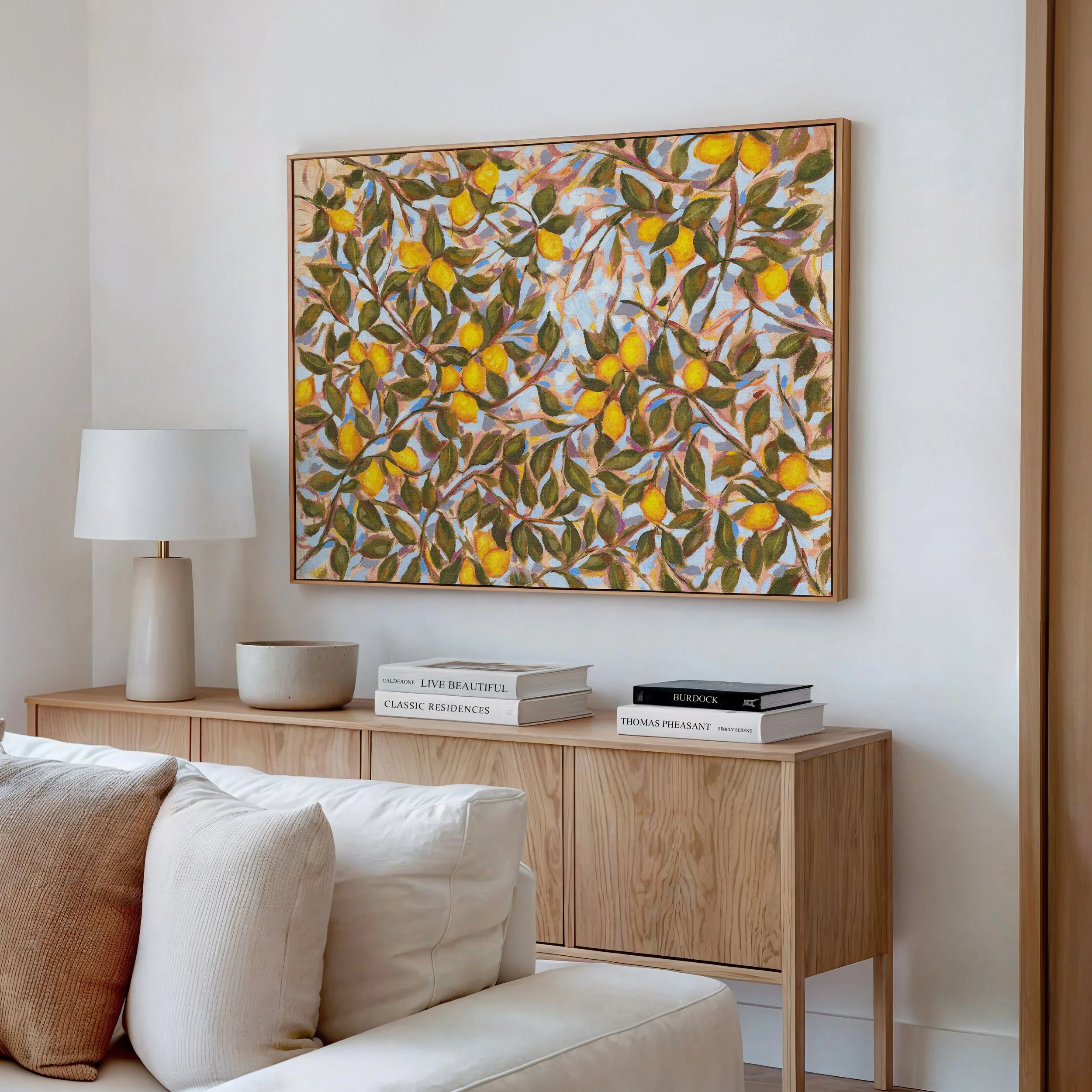 "Under the Lemon Tree" Print