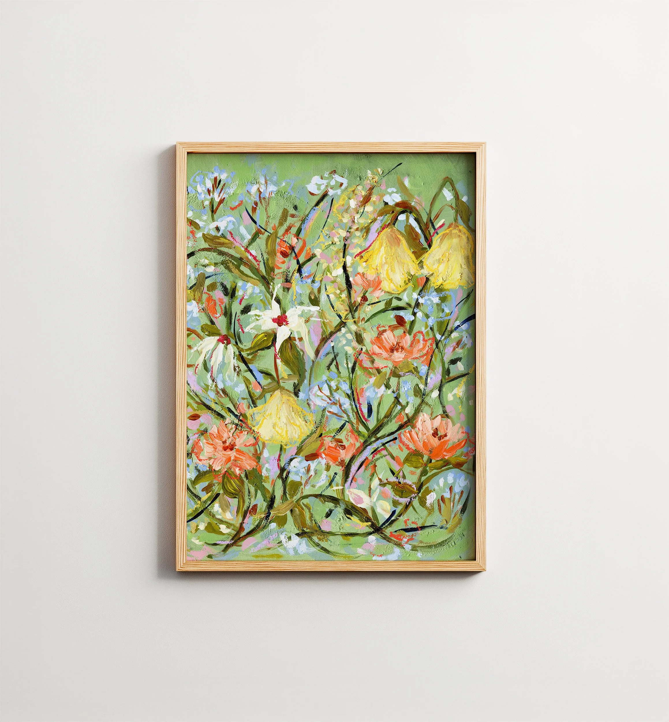 Green Florals-wooden_frame.jpg