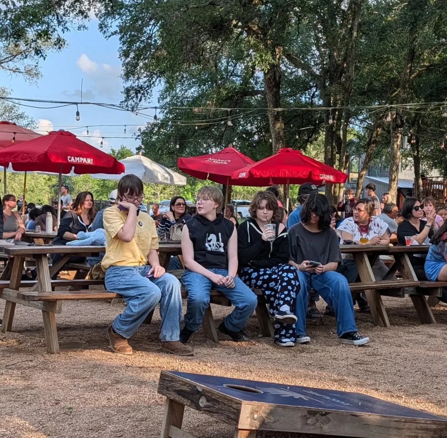 A few more pics from the CMS Strings' Spring Social at Nomadic Outpost