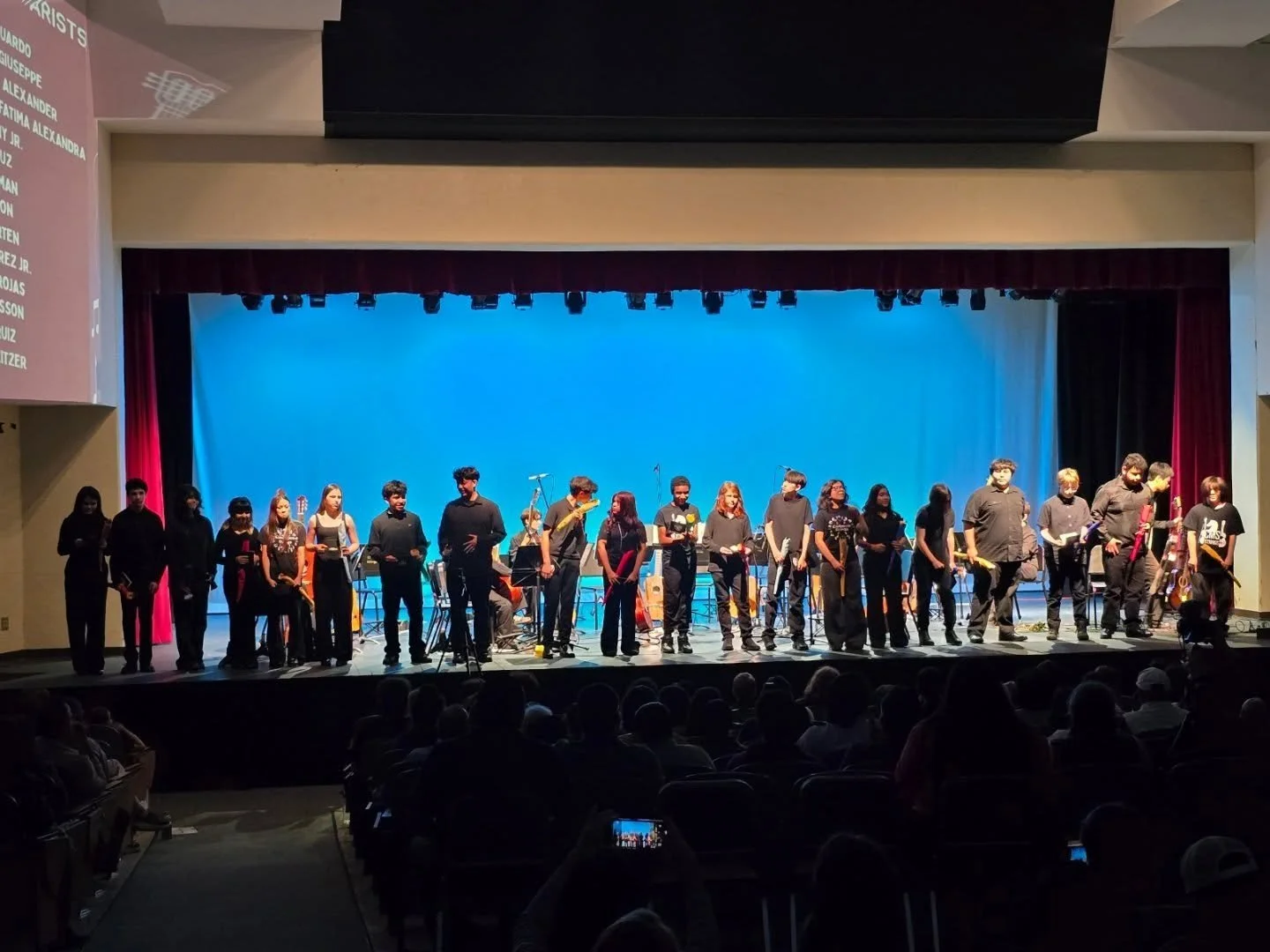 Scenes from Guitar Spring Concert - Part 3: Graduating 8th Graders &amp; Advanced Ensemble