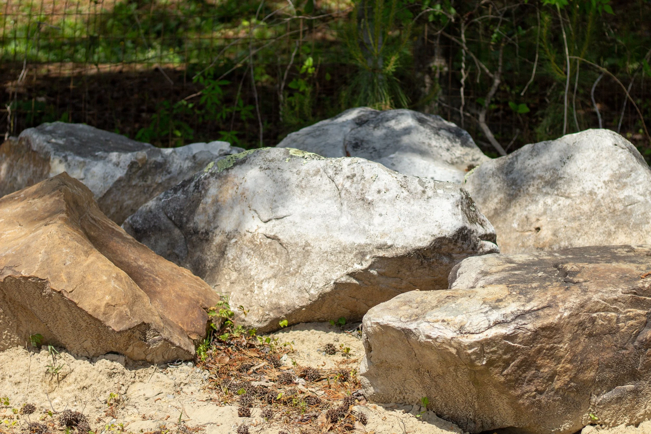 Palletized Boulders