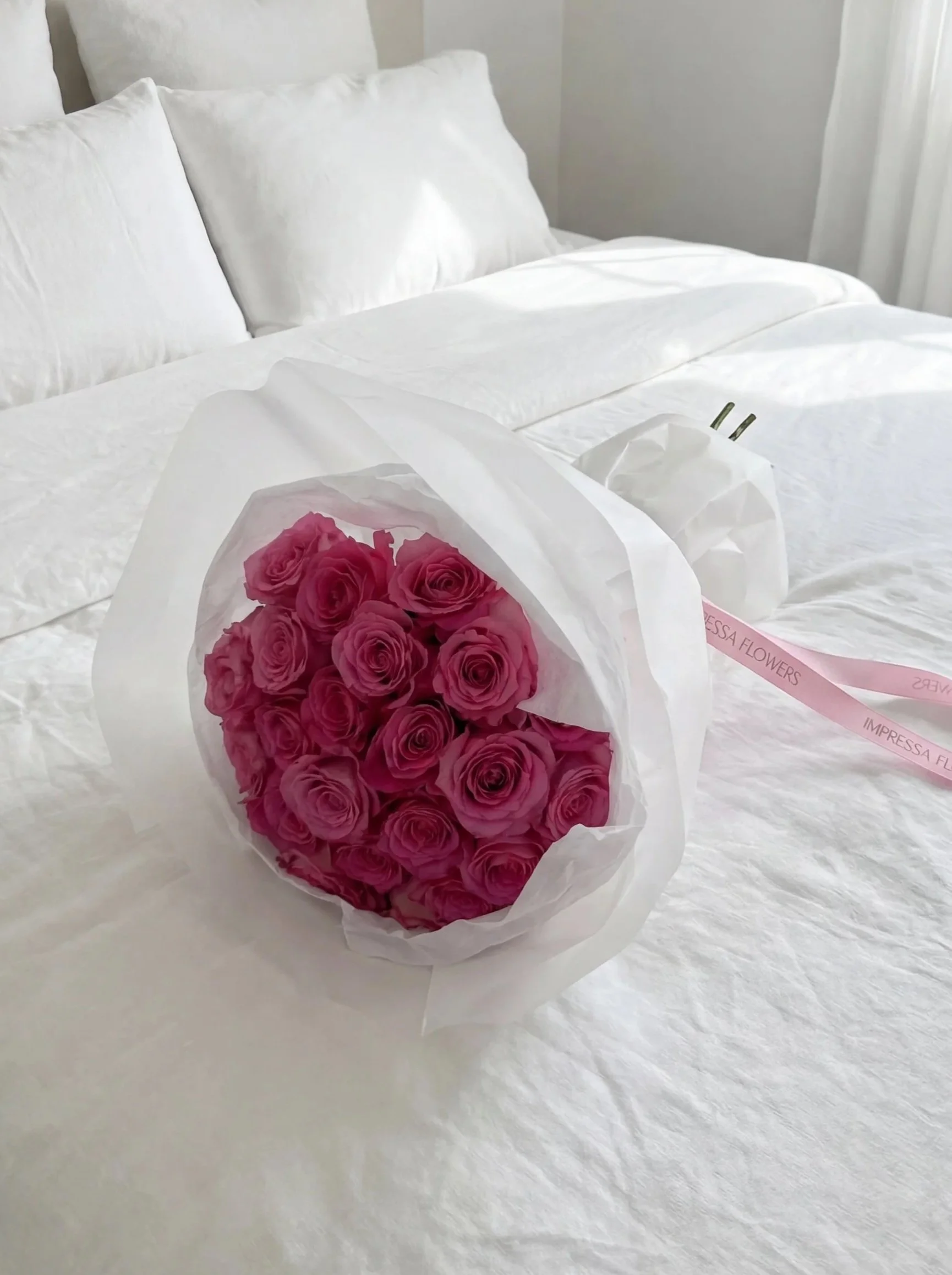 "The Paloma" Pink Rose Bouquet